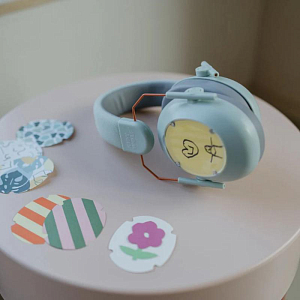 Наушники шумоподавления КИДИВУЛЬФ (KIDYWOLF), зеленые